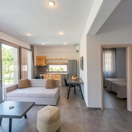 Dazzling Thasos | Fana | 2 Bedrooms | Private Outdoor Swimming Pool Surrounded By A Spacious Private Garden | Furnished Balcony And Terrace | Rachoni, Villa